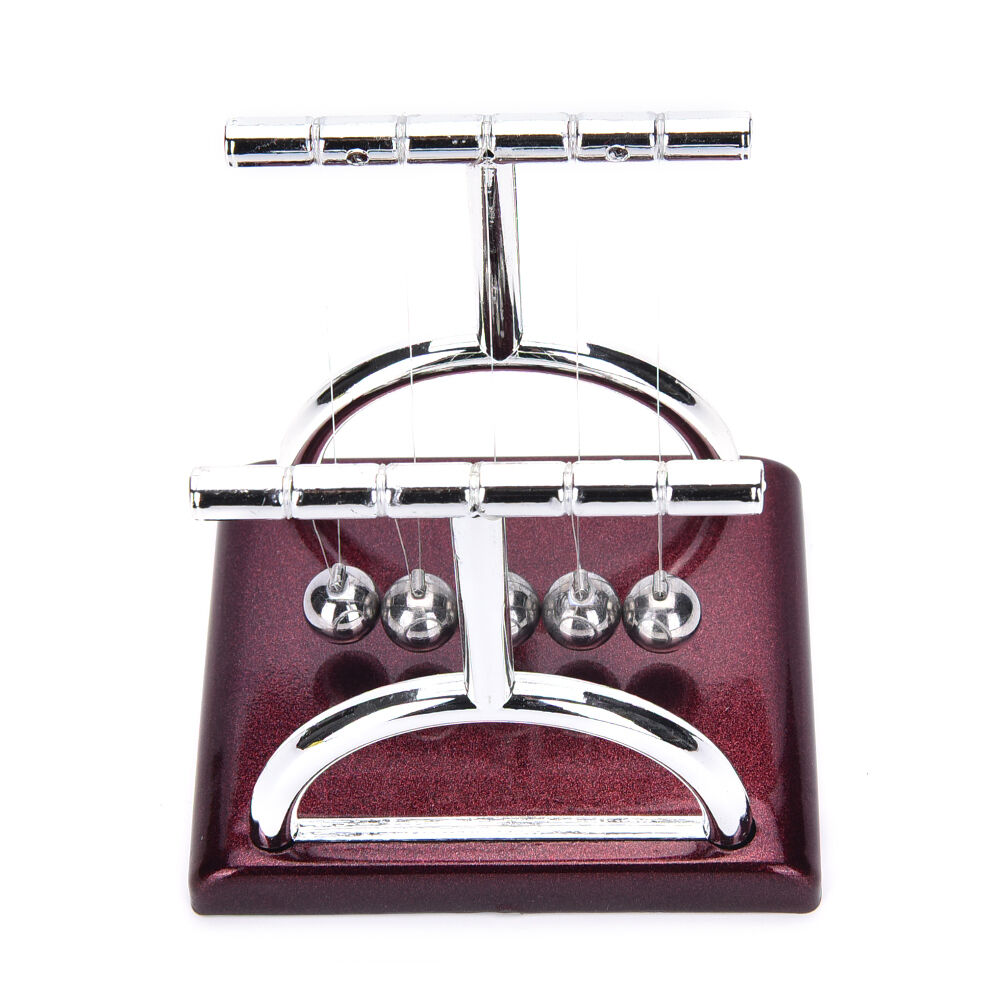 Newton's Cradle Steel Balance Ball Physics Science Pendulum Desk Fun Gift ouJ BU