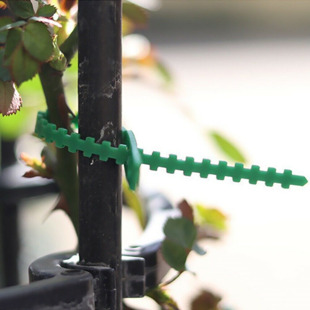 100Pcs Tree Ties Adjustable Plant Ties Garden Ties Flexible Plant Cable Ties