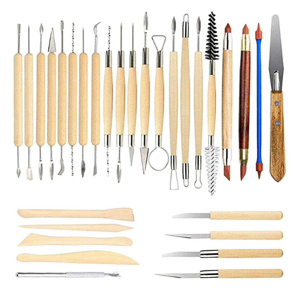 30pcs clay sculpting tools set ceramic fashion modeling kit for beginners