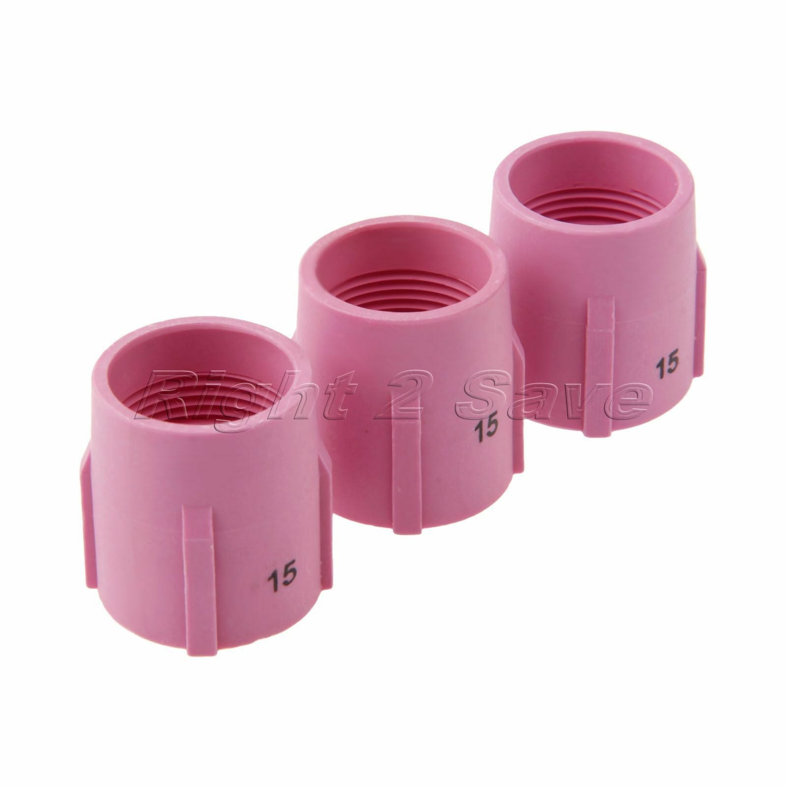 5X Replace TIG Welding Gas Lens Ceramic Cup 53N89 #15 For WP-9/17/18/20/26 Torch