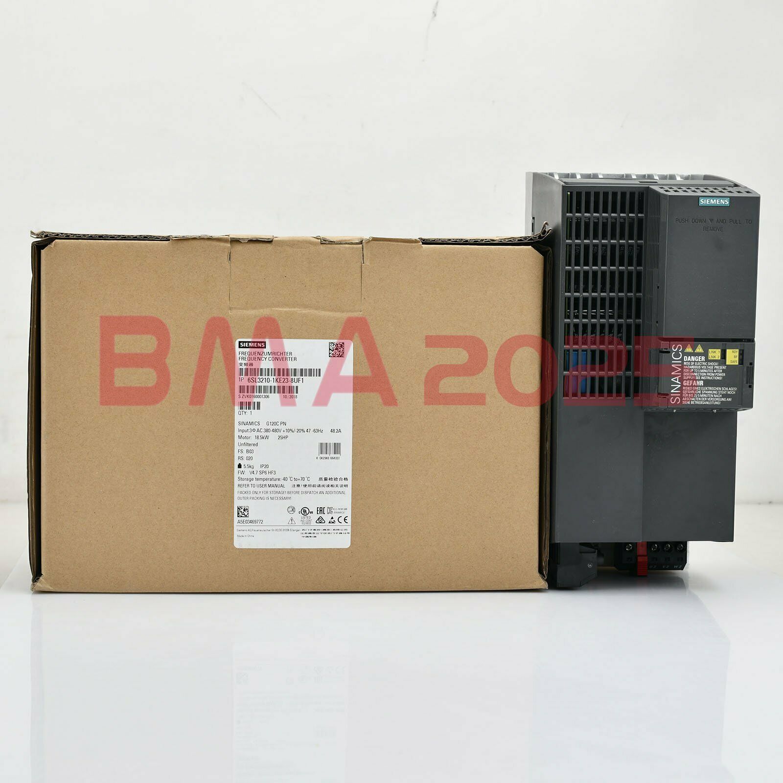 1PC New 6SL3210-1KE23-8UF1 Inverters 18.5KW 1year warranty DHL free Ship SM9T
