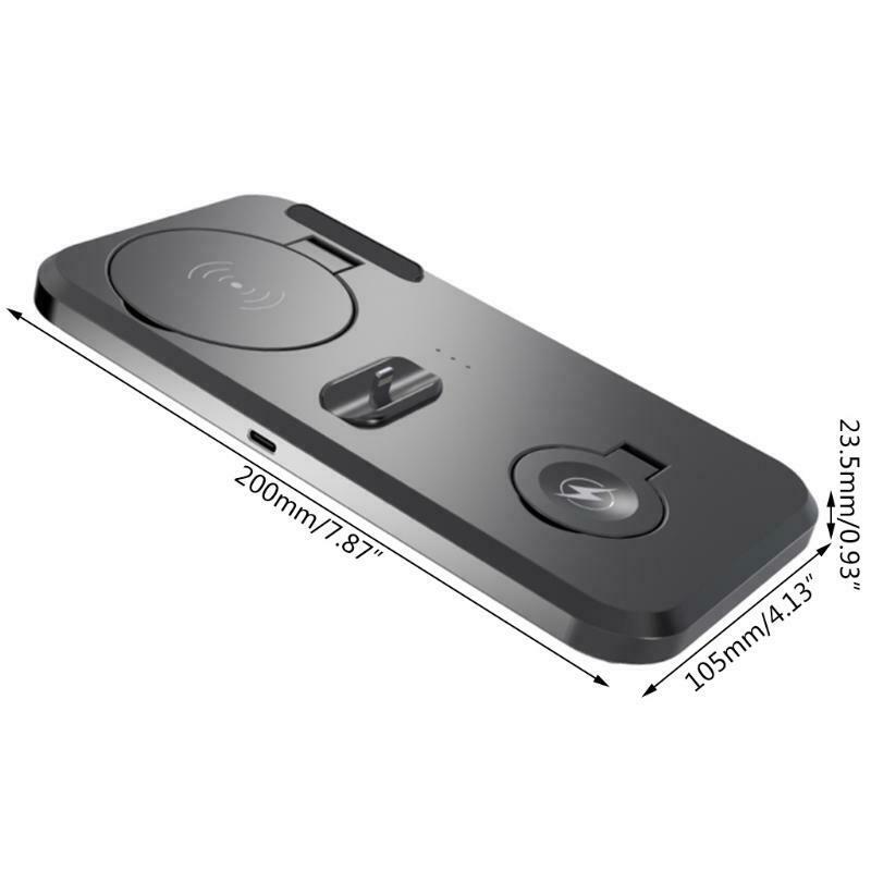 3 in 1 Induction Wireless Charger Fast Charging Holder Mobile Phone Power Bank