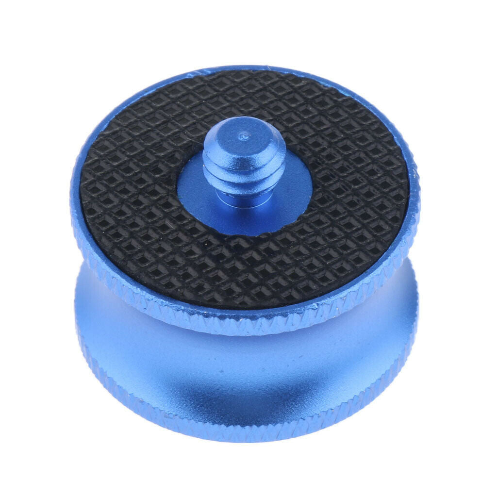 2 Piece 1/4 Male to 3/8 Female Screw Adapter Plate Converter for Camera Tripod