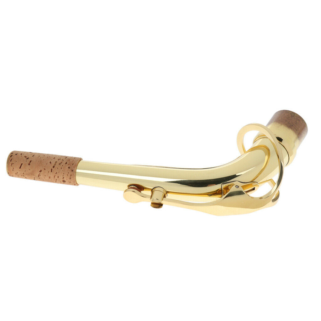 Brass neck for alto saxophone in E B.