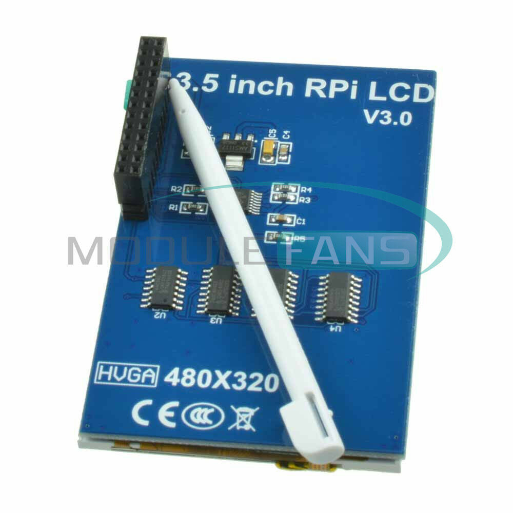 3.5 Inch 3.5" TFT LCD Touch Screen 320x480 SPI RGB Display For Raspberry Pi B B+