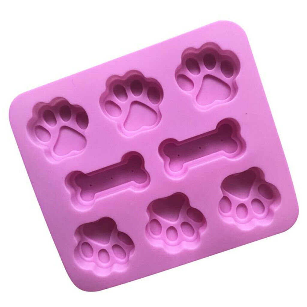Silicone Mold Cake Decor Fondant Chocolate Mould Bakeware -Cat Claw Bone