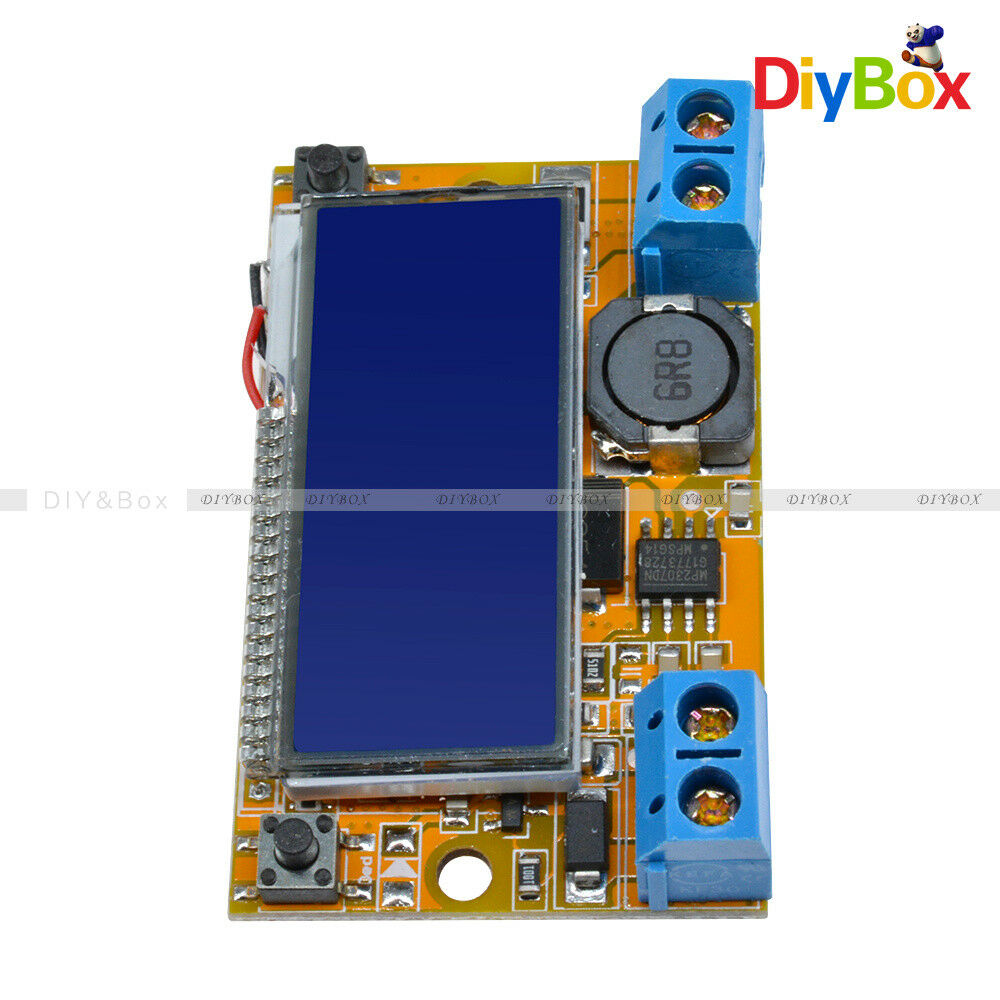 DC-DC Adjustable 3A Step-down Power Supply Module Voltage Current LCD Display