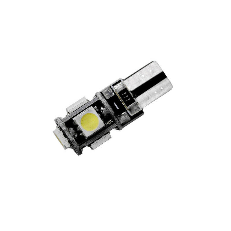 10X Super White T10 5SMD LED Bulbs Car Interior License Plate Light 168 194 2825