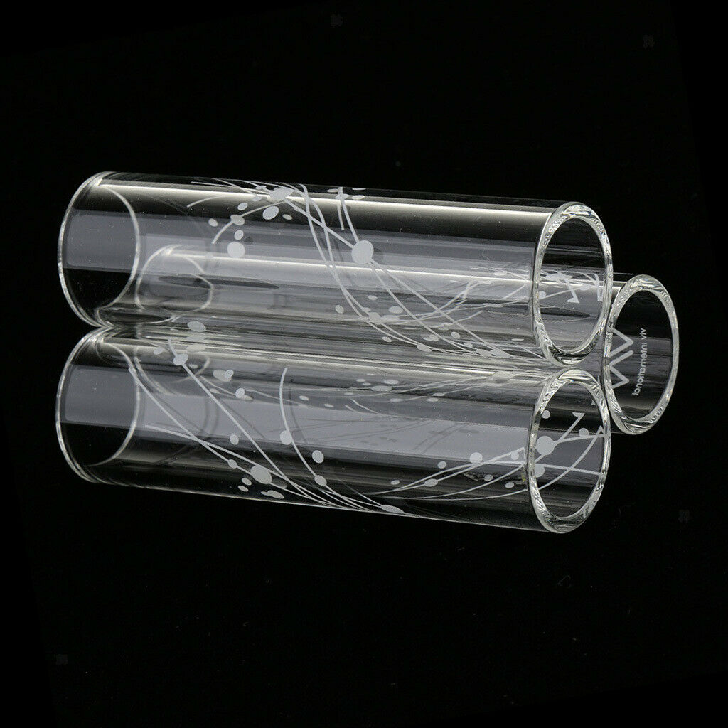 Mini Crystal Shrimp Tube Set for Aquarium Decor Fish Tubes Cave Ornament 3 Tubes
