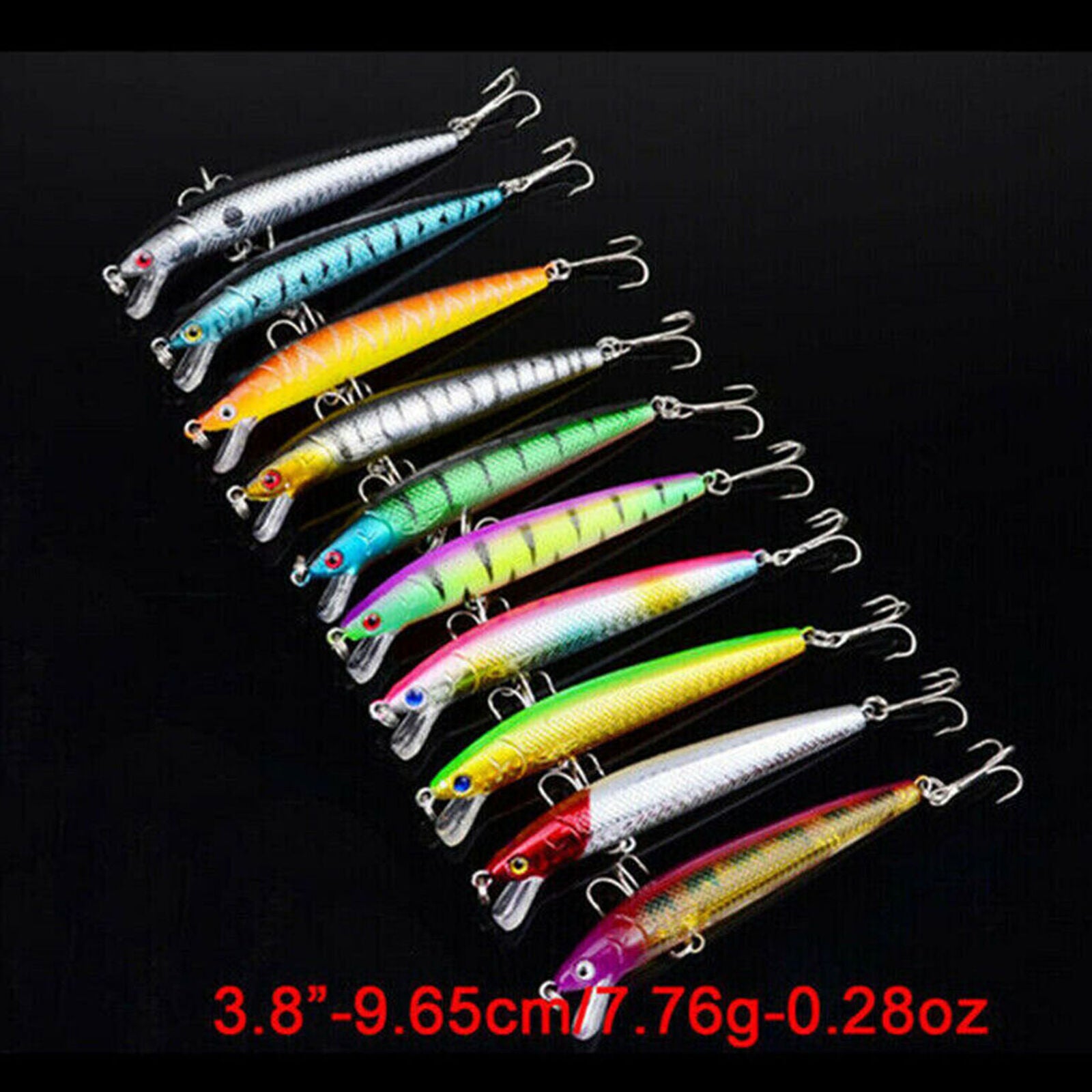 Fishing Lures Set For Sale Artificial Hard Baits Minnow Suitable For Most Fish