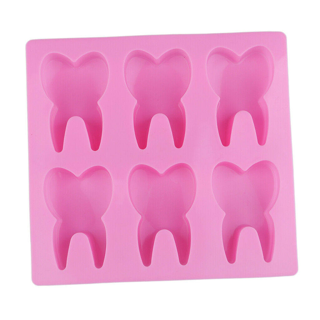 Tooth  Fondant Sugar Craft Chocolate Cake Candy Baking Moulds