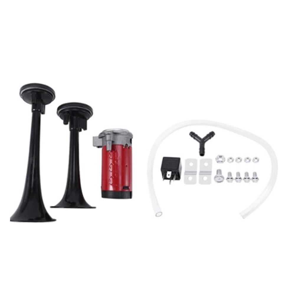 115dB 12V Dual Trumpet Air Horn Super Loud For Train Car Van Truck Boat Air Horn
