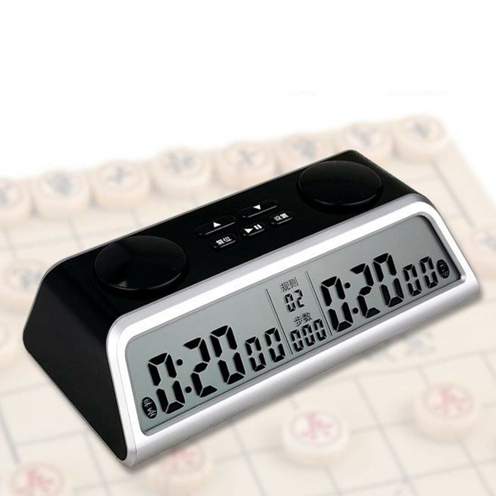 Digital Board Game Competition Counting Alarm Timer Watch Chess Clock