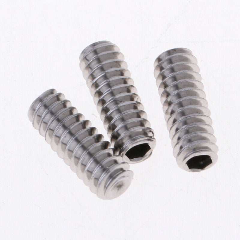 Universal 3Pcs Grub Screws + Key For Surfboard   Replacement Accessories