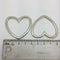 5pcs Heart Circles DIY Necklace Choker Buckle Garter Belt Making Accessories