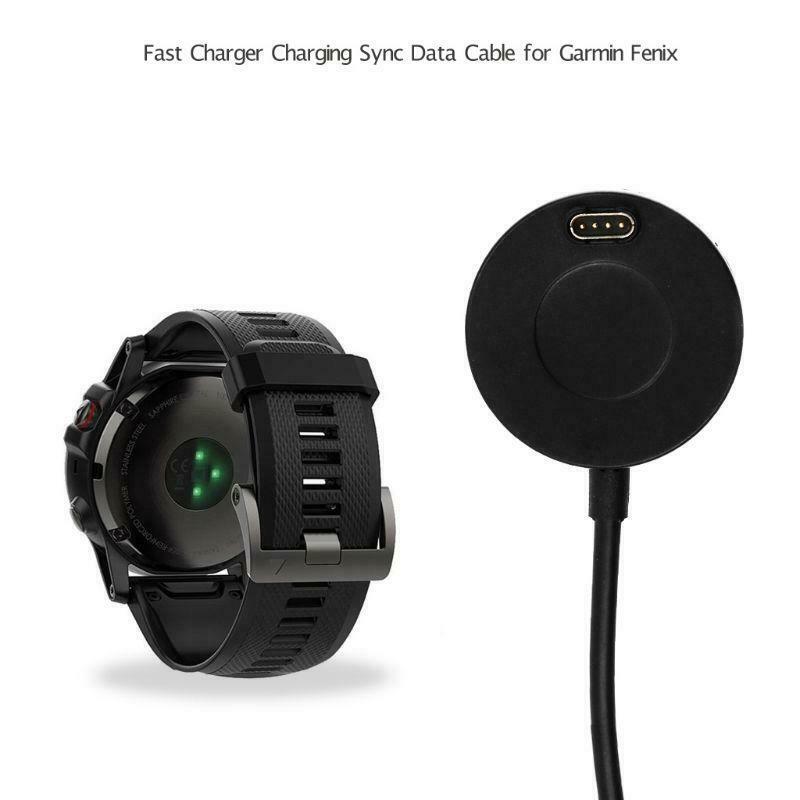 100CM USB Charging Dock Cable for Garmin Fenix 6 Series Smart Watch Cord Charger