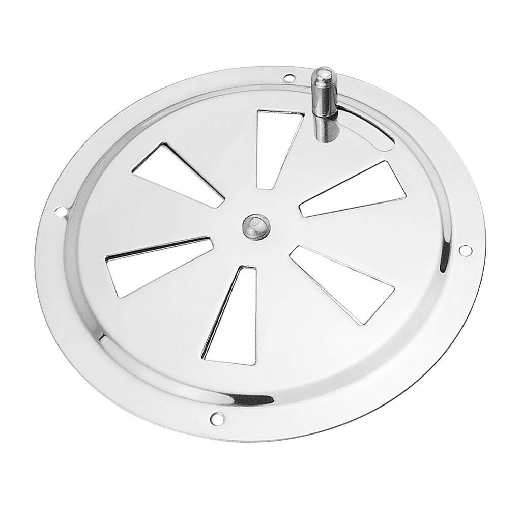 Universal ventilation grille, stainless steel, round Φ 128 mm ventilation