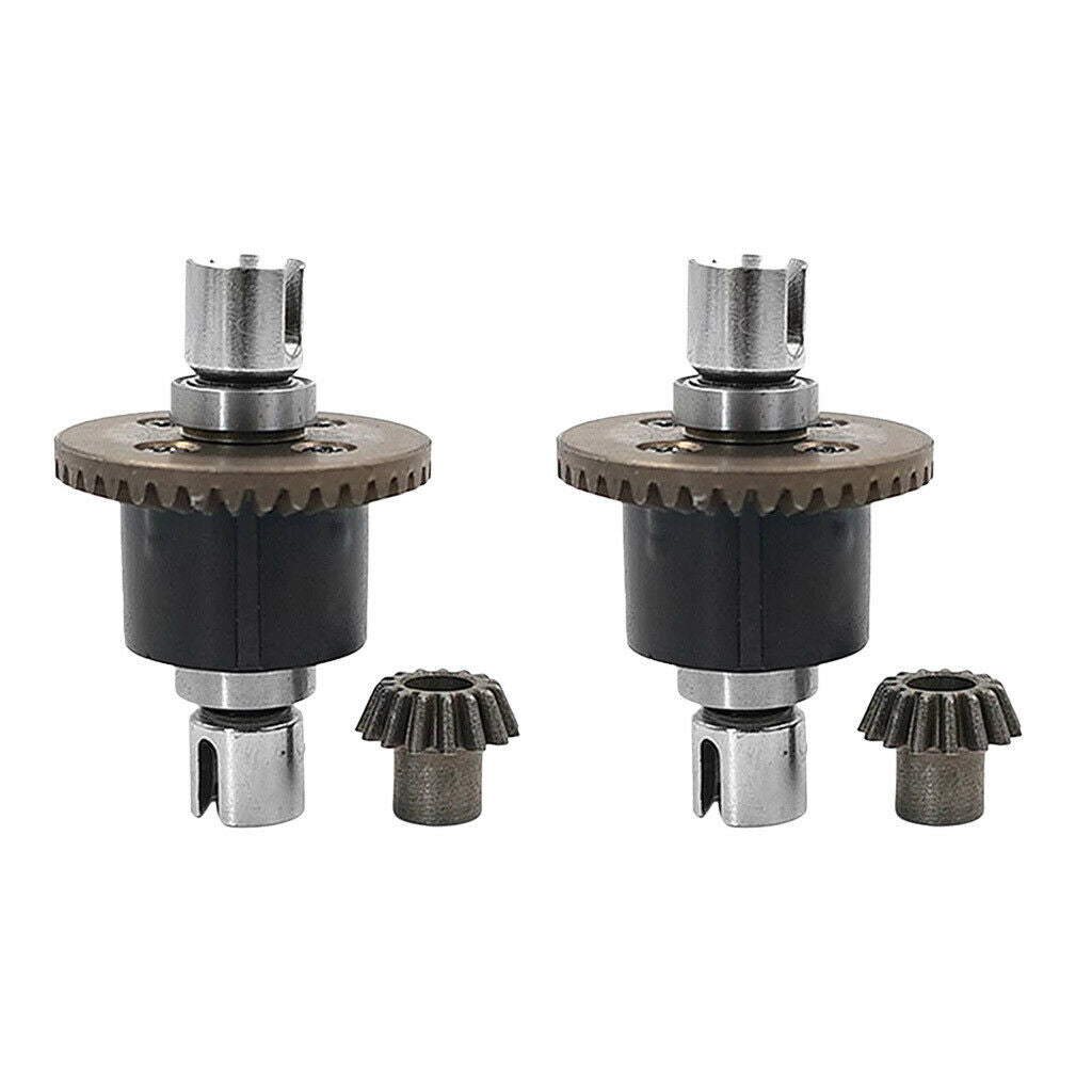 2 Pieces Metal 38T Diff Spur Gear Set for Wltoys A979-B K929-B Accessory