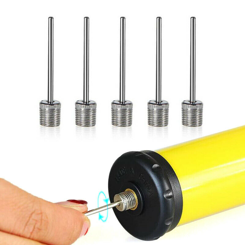30Pcs Basketball Sport Ball Bicycle Inflatable Pump Pin Needle Air Valve .l8