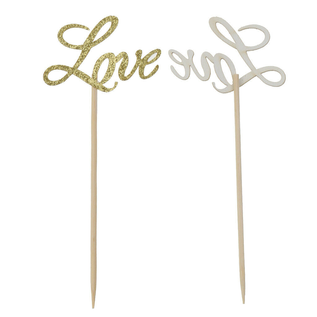 20pcs cake toppers for wedding engagement and birthday