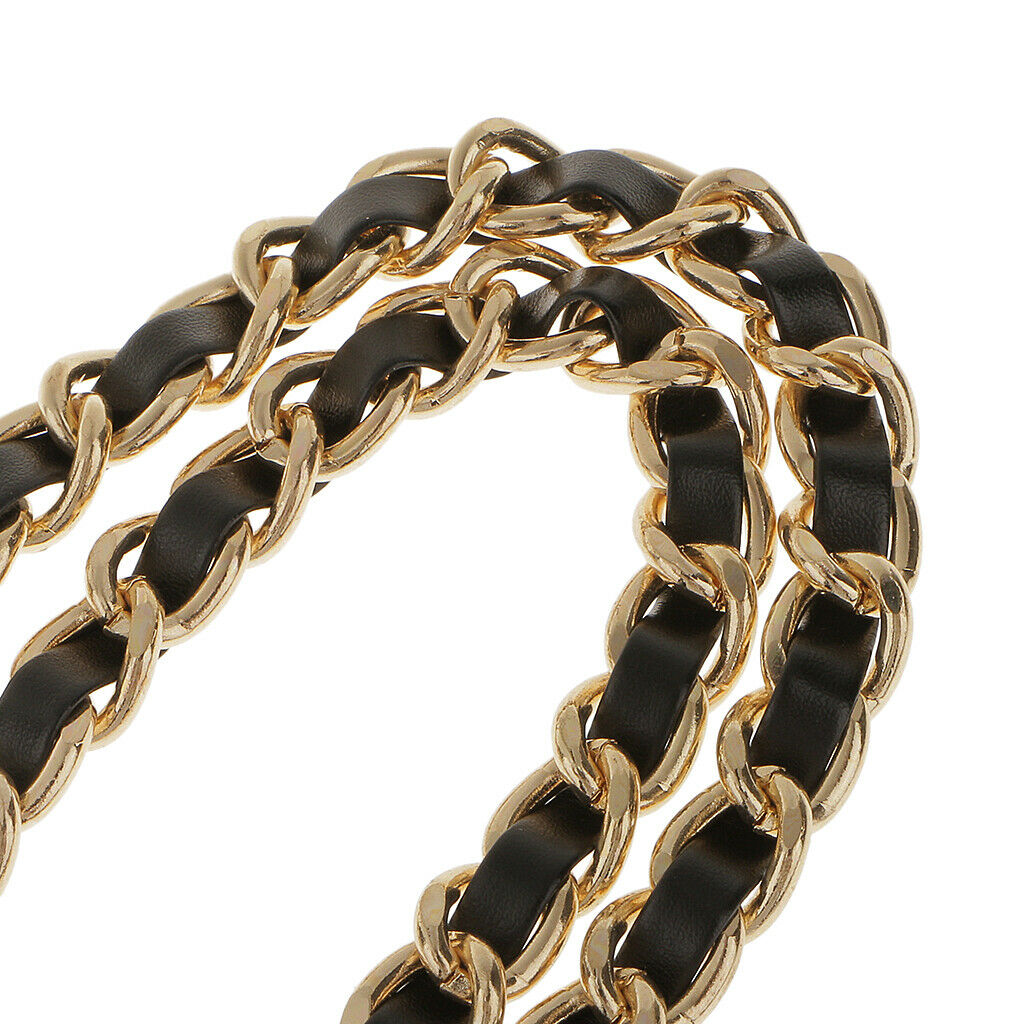 10X Chic Bag Strap Replacement Womens Leather Chain Handle DIY Bag Accessories