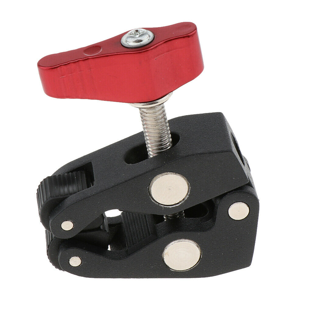 Camera Bracket  Clamp Photography w/ 1/4" and 3/8" for DSLR, Lights