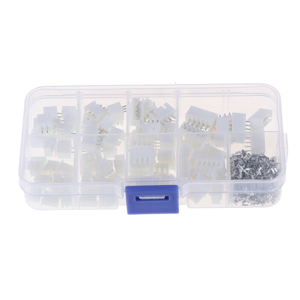 230pcs XH2.54 2p 3p 4p 5 pin 2.54mm pitch terminal kit JST connector_s WF