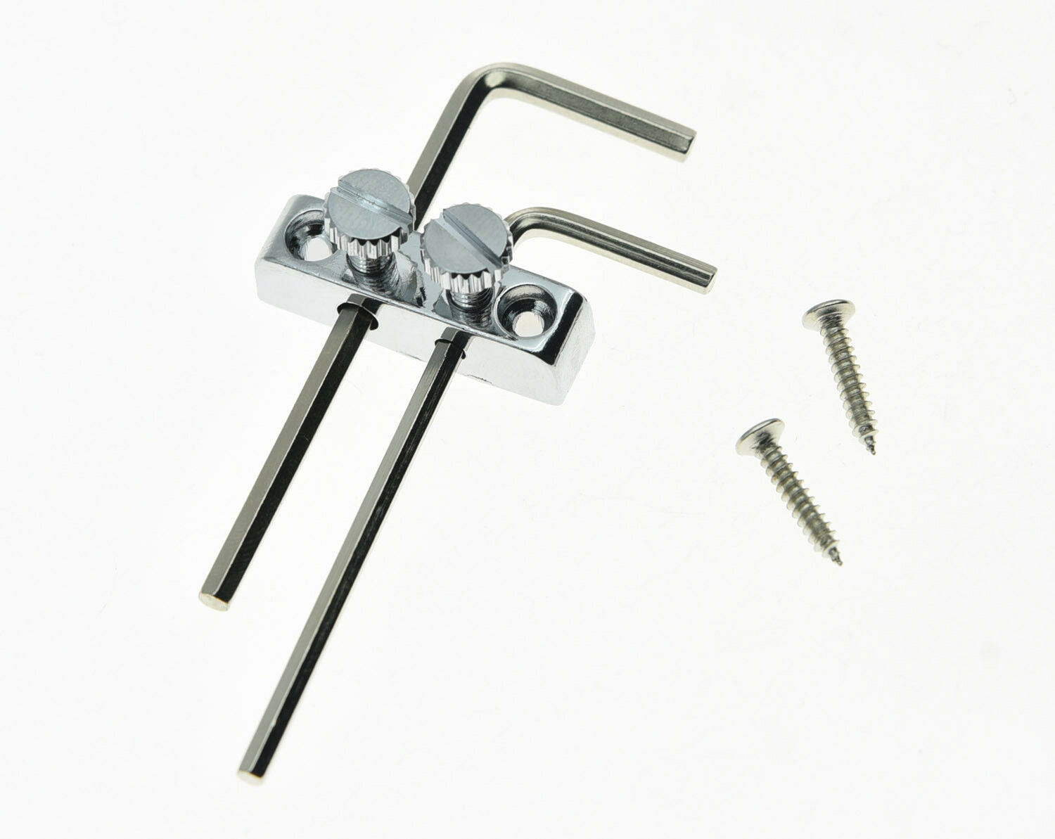 Guitar Bass Allen Key Headstock Wrench Holder for Floyd Rose Tremolo Chrome