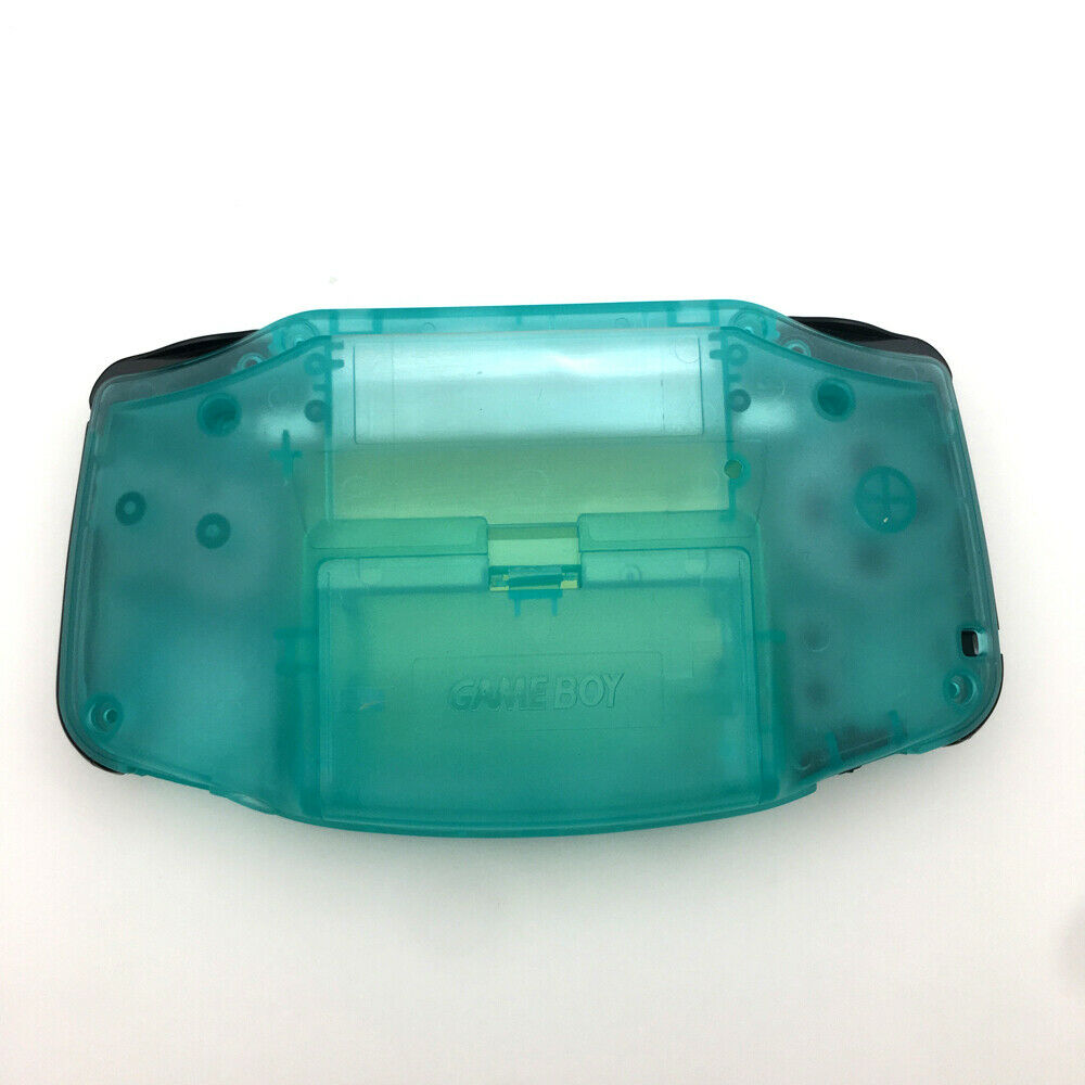Night Light Clear Green Pokemen GBA Shell Housing Case cover For GameBoy Advance