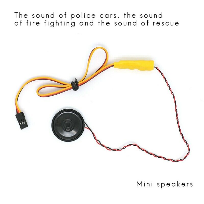 RC Car Horn Sound Simulator Speakers Sound Group for 1/10 1/8 RC Car Axial SCXU6
