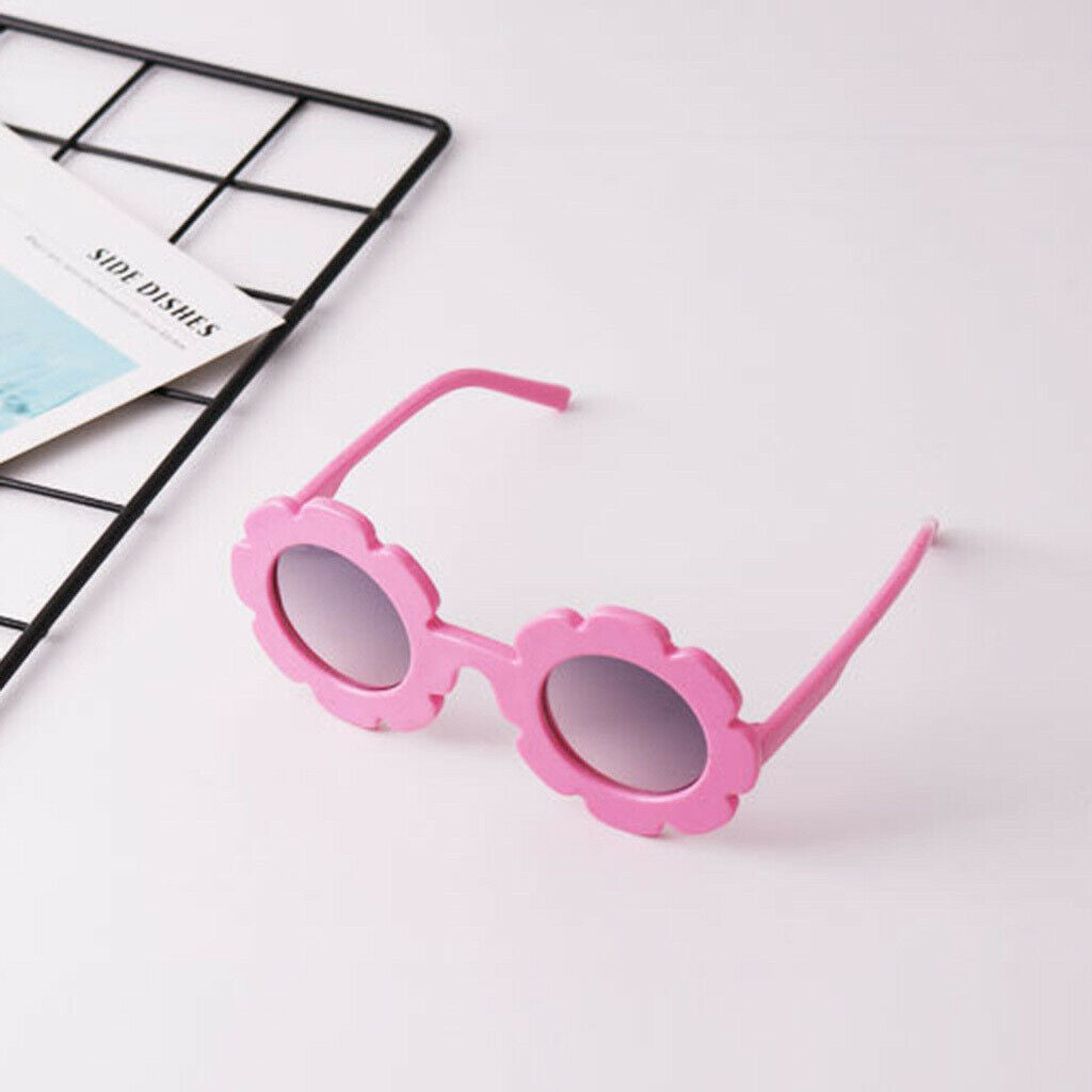 2Pcs Kids Baby Girls Soft Plastic UV400 Sunglasses Eyewear