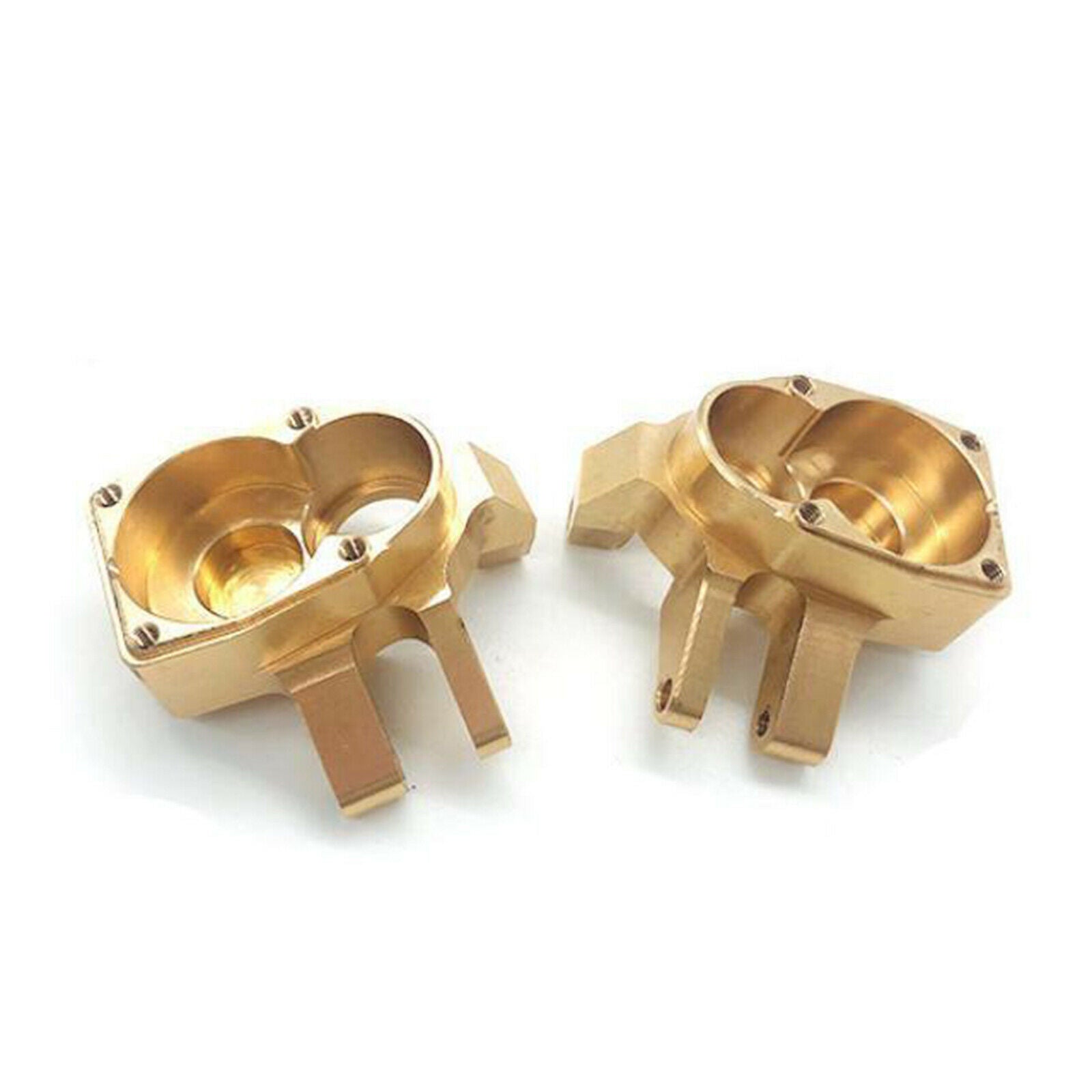 1 Pair Brass Heavy Duty Steering Knuckle for Axial Capra 1.9 SCX10 1/10 RC Car