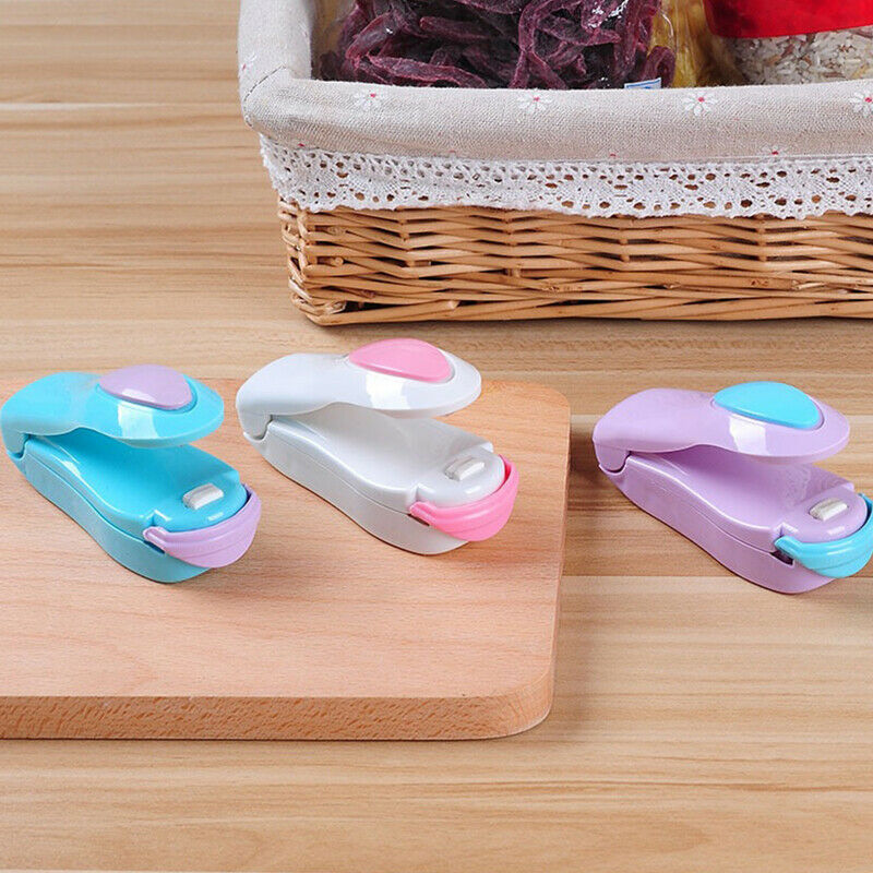 Portable Mini Heat Sealing Machine Plastic Snack Sealing Gadget Storage B.l8