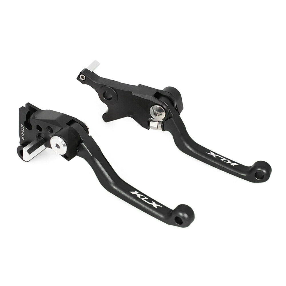 Black Pivot Brake Clutch Lever For KAWASAKI KLX150L KLX230/R KLX250S/SF KLX250