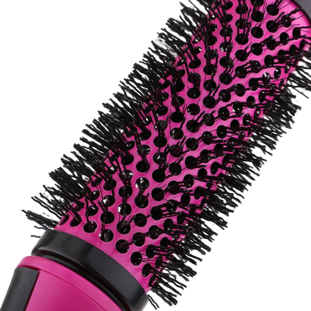Salon Ceramic Round Hairbrush with Removable Handle And 3-Part Barrel for Women