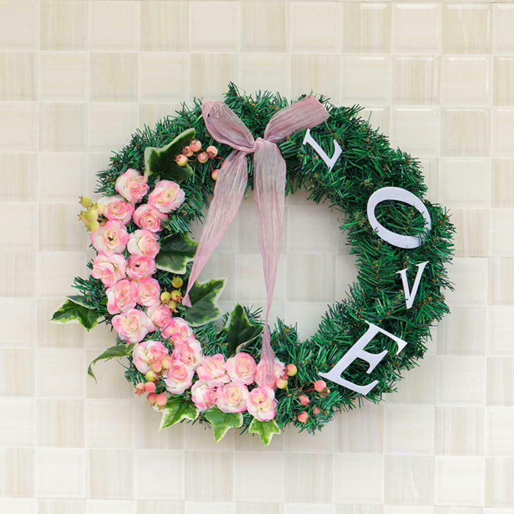 Love Letter Wreath Rustic Handmade Wreath Express Love to Family and Friends