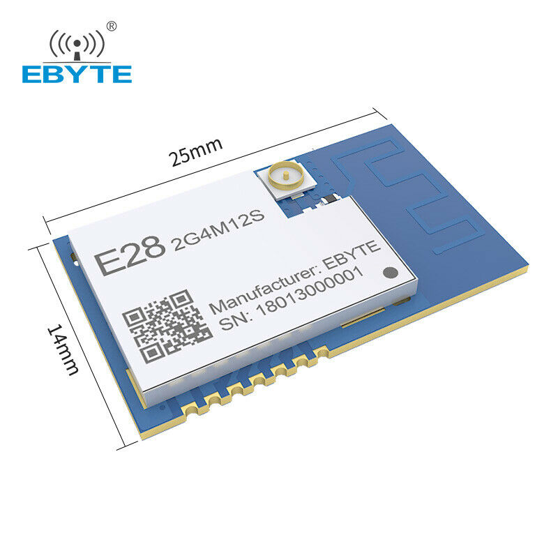 10X 2.4 GHz RoHS 2.0 SX1280 LoRa Bluetooth Wireless RF Transceiver Module SPI