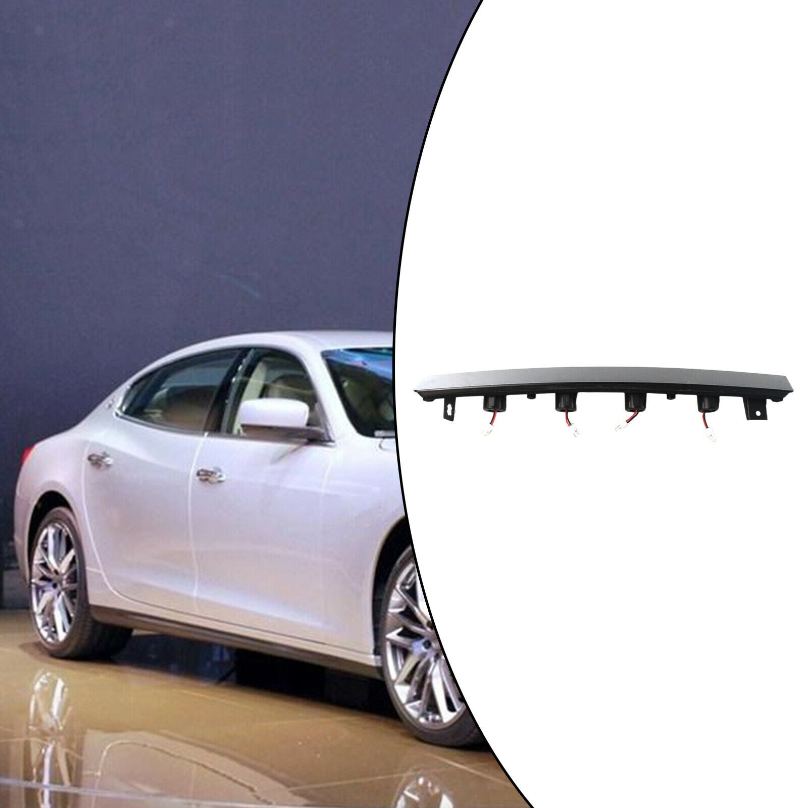Car Brake LED Light Assembly for Ford Mustang 1999-04 1R3Z13A613AB Red Lens