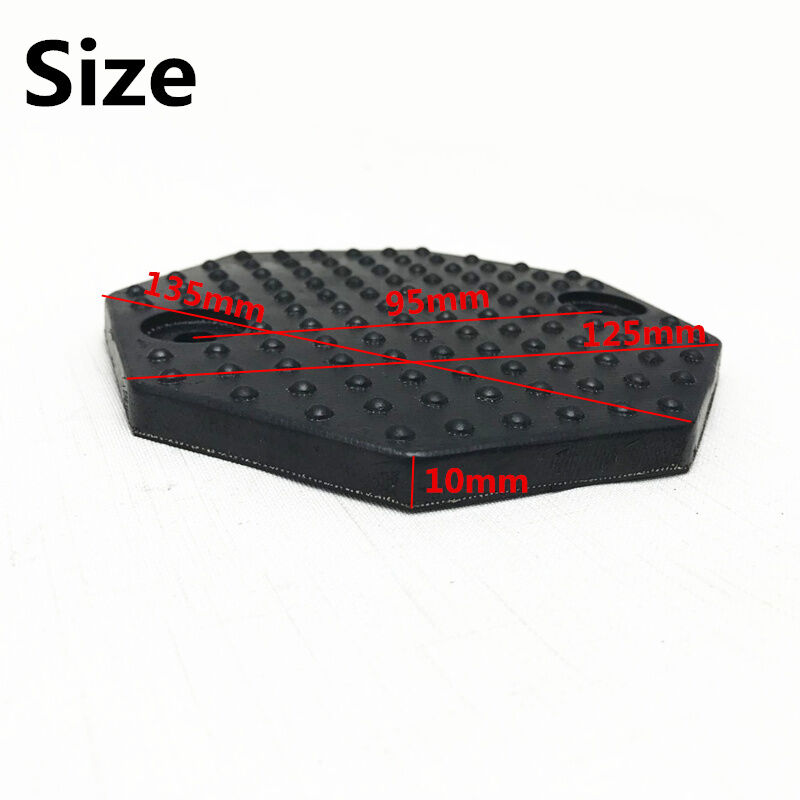 4X Rubber Arm Pads lift pad Rubber Arm Pad fit For Auto Lift Car Truck Hoist