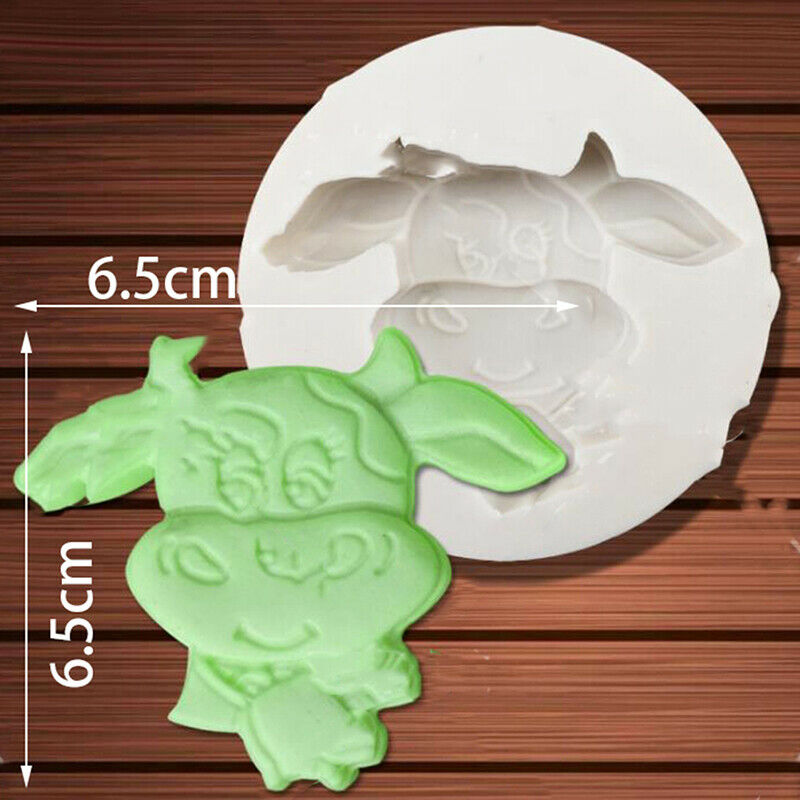 Zodiac Cow Design Shape Silicone Mold DIY Cake Baking Tool Chocolate Cand.l8