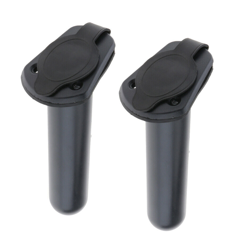 2x Recessed Fishing Rod Holder for Kayak Tube Accessories for