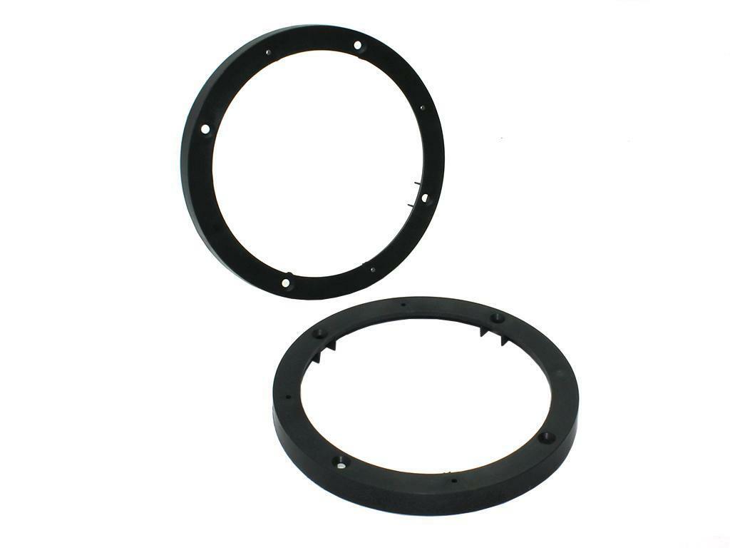 CONNECT2 UNIVERSAL FITTING SPEAKER RINGS SPACERS ADAPTORS 165MM 6.5" 16.5CM X 2