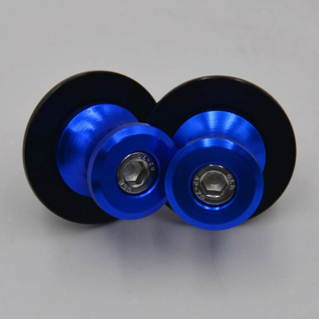 M6 6mm CNC Aluminum Swingarm Swing Arm Spools Sliders Stand Screws Universal