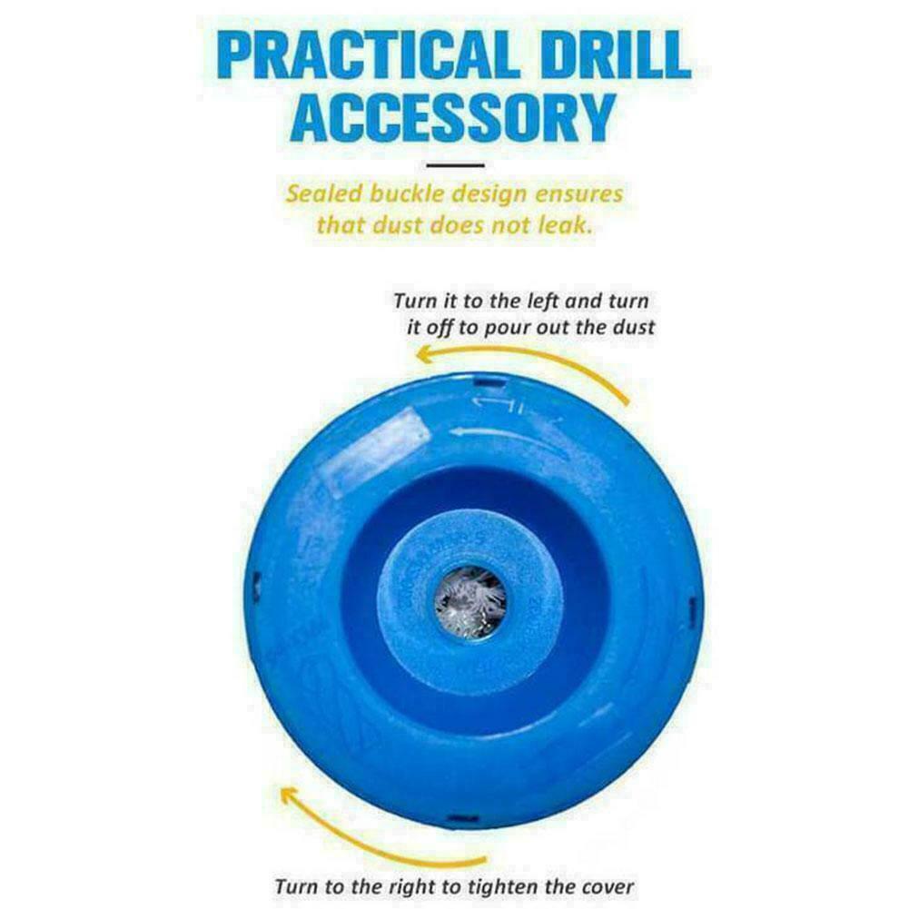 Drill Dust Collector & Display Case 4 - 10mm DIY Power Tool new