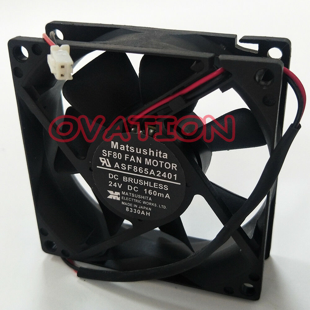 For Matsushita ASF865A2401 cooling fan DC24V 160mA 80*80*25MM 2wire