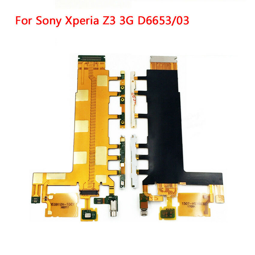 Power On Off Switch Volume Flex Cable Ribbon replacement For Sony Xperia Z3