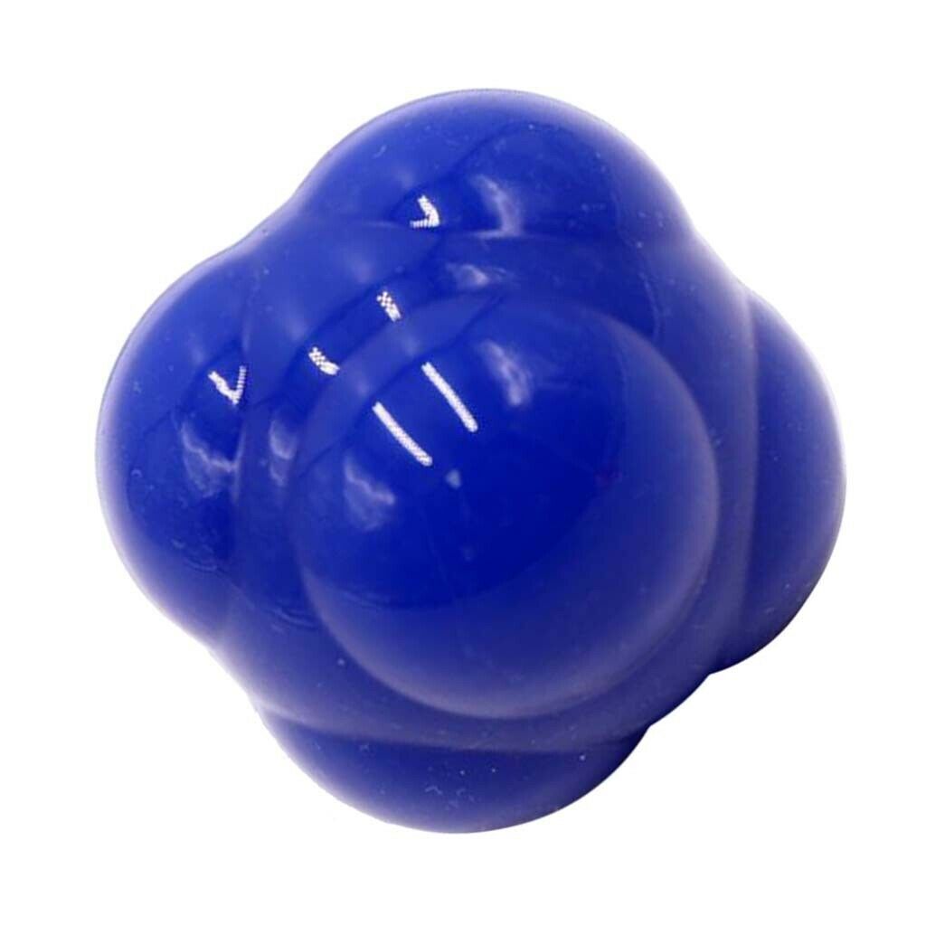 Velocity Training Balls Hexagon Reaction Ball Fitness Massage Ball Dark Blue