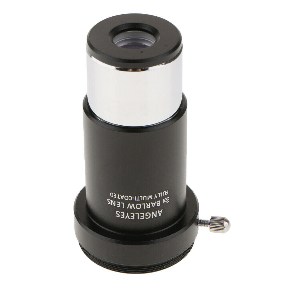 1.25inch Barlow Lens Eyepiece 3X for Celestron + Smart Phone Telescope Adapter