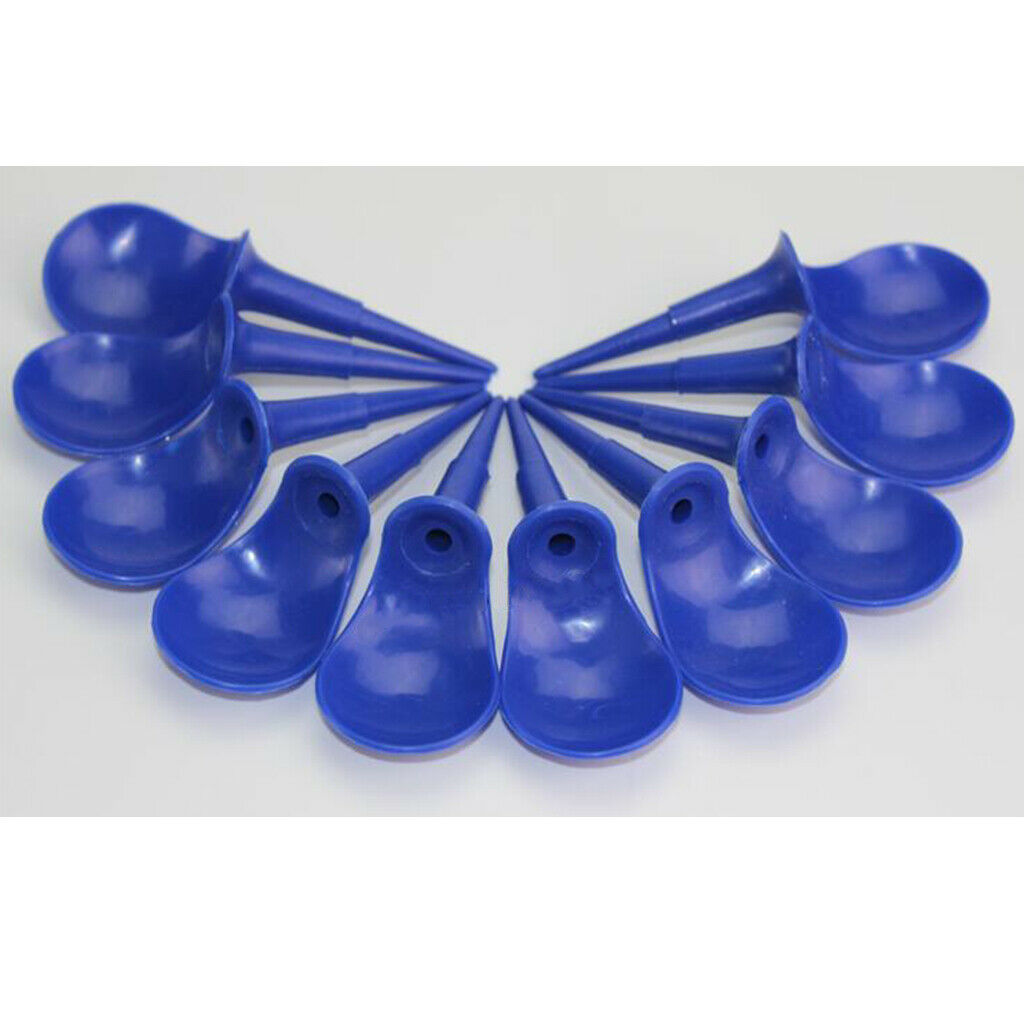 10 PCS Durable Blue Unbreakable Novelty Chair Shape Golf Tees 82mm Accessory