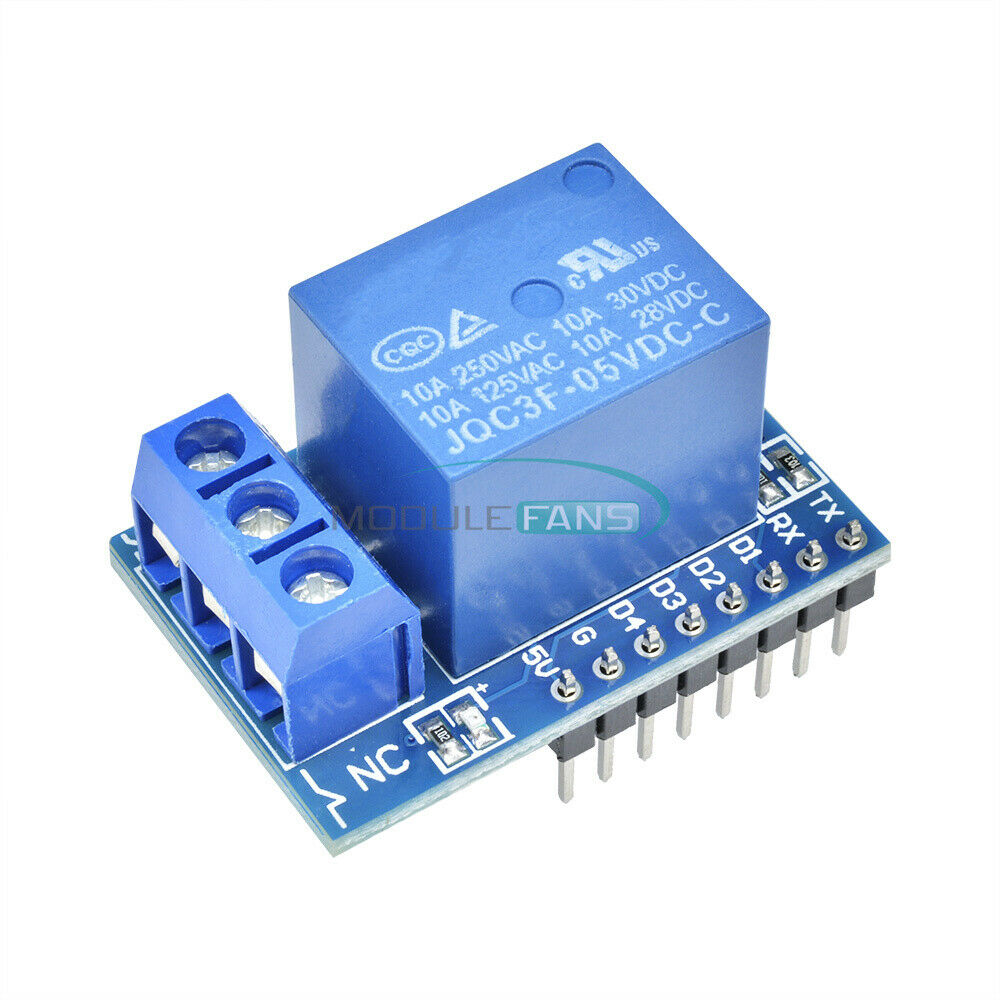 1CH Relay Shield V2 Version 2 for WEMOS D1 mini ESP8266 WiFi Module Arduino MF